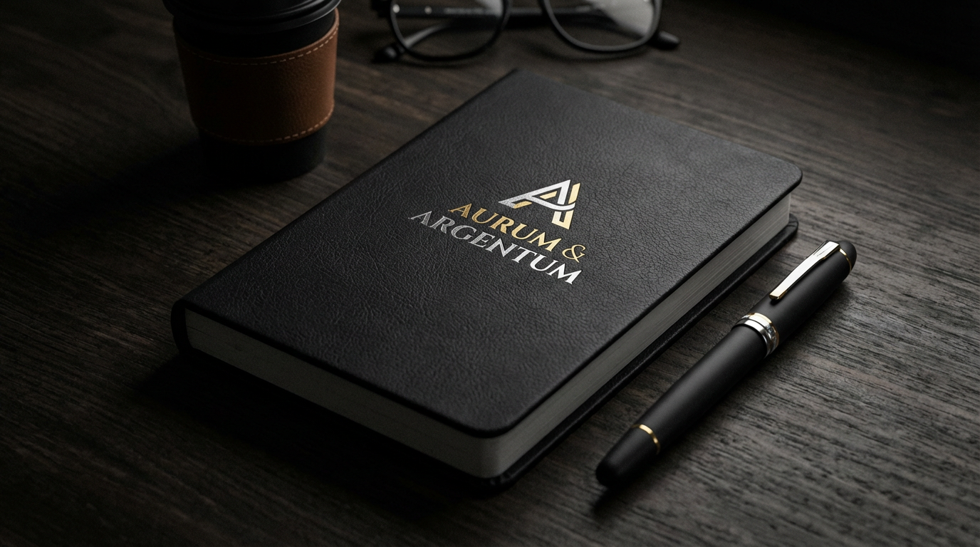 Designing for "Dark Mode": Branding on Black and Navy Stationery