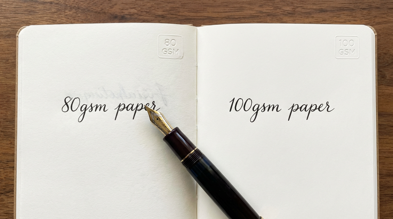 Paper Weight Guide: Why 80gsm vs. 100gsm Matters for Corporate Notebooks